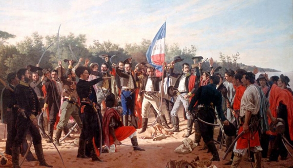19 de Abril. Desembarco de los 33 Orientales